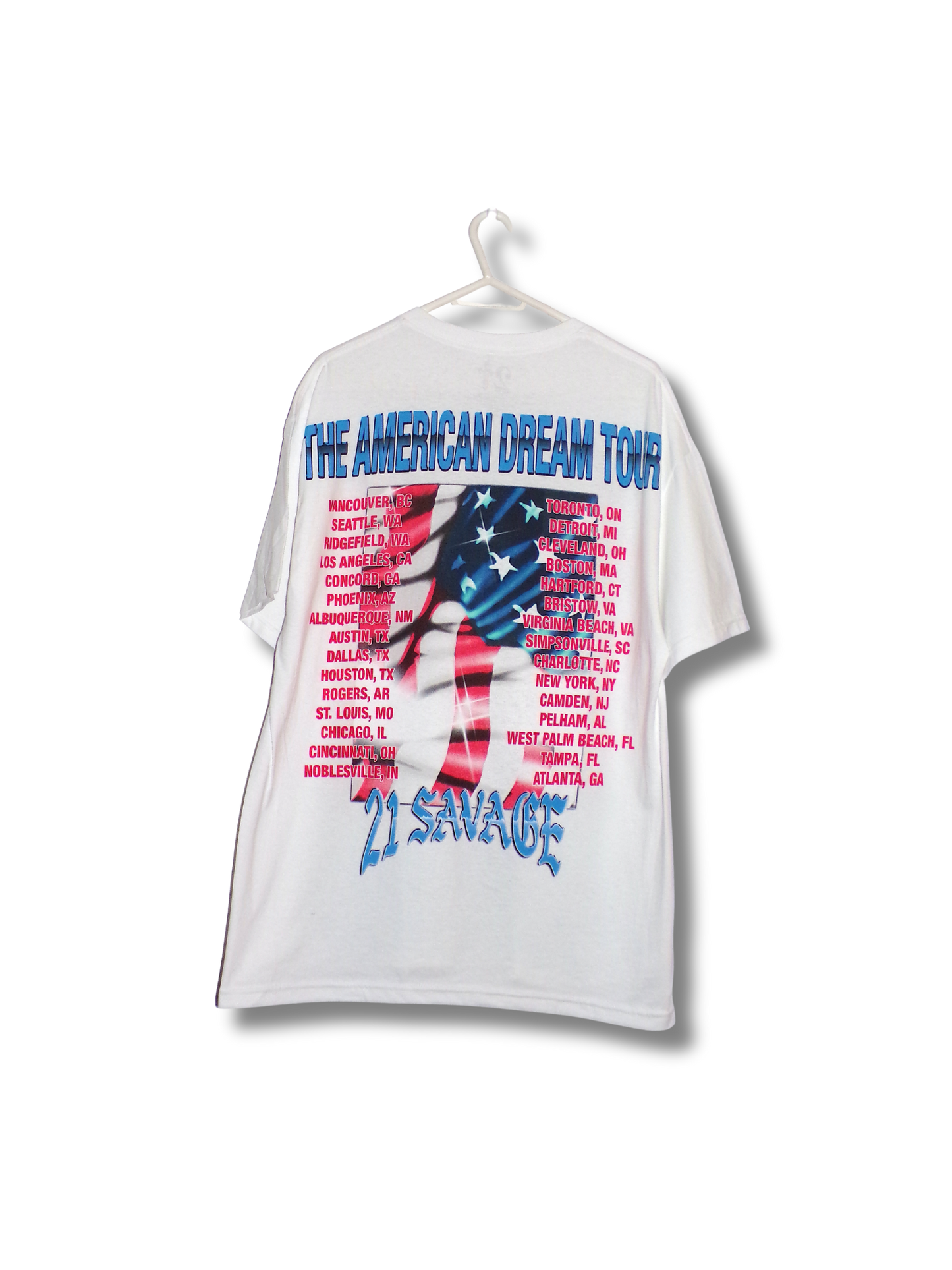 21 SAVAGE TOUR T-SHIRT