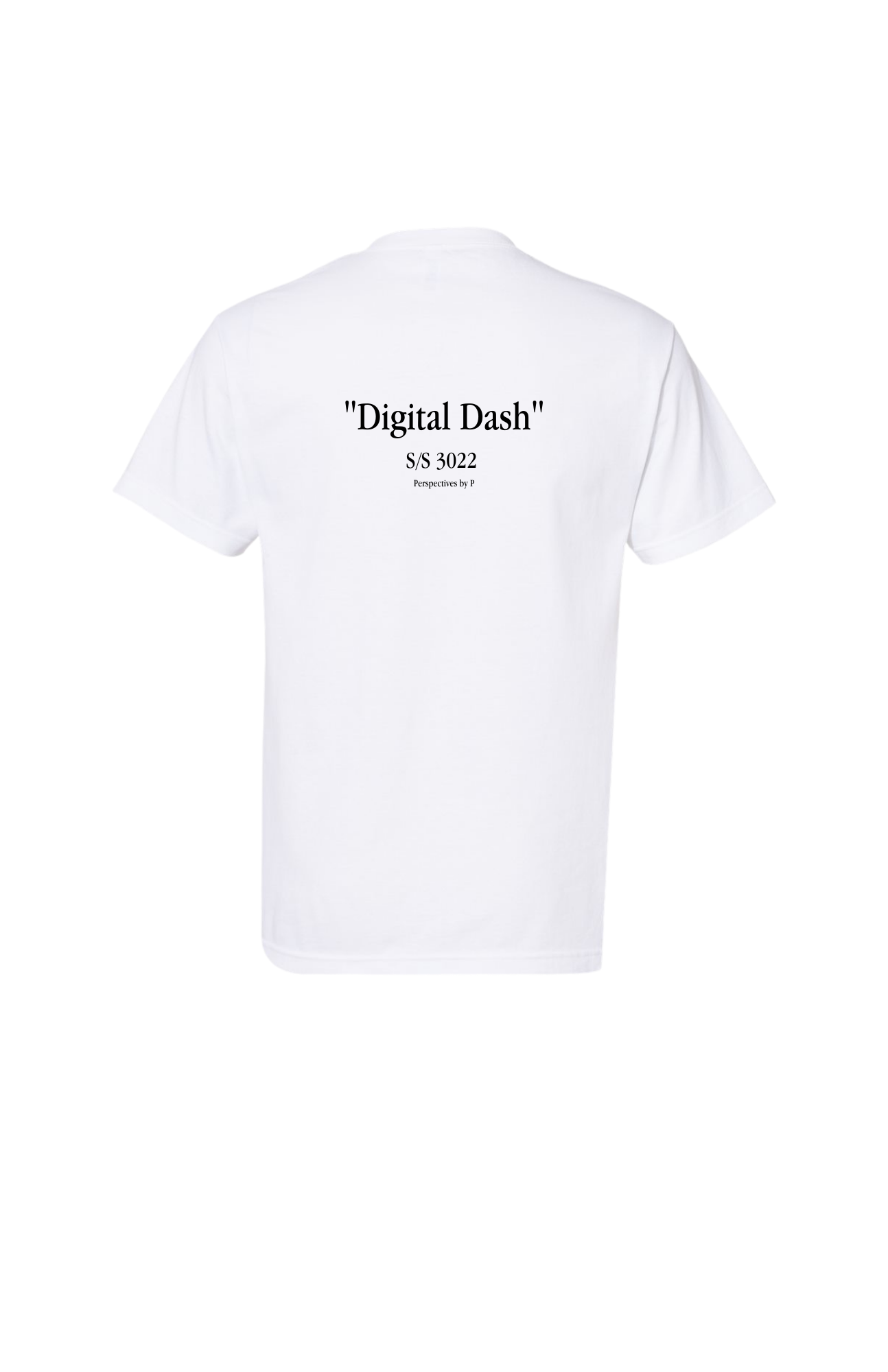 Digital Dash White T-Shirt